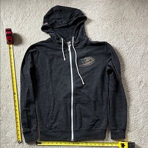 Women's Black Zip-Up Hoodie